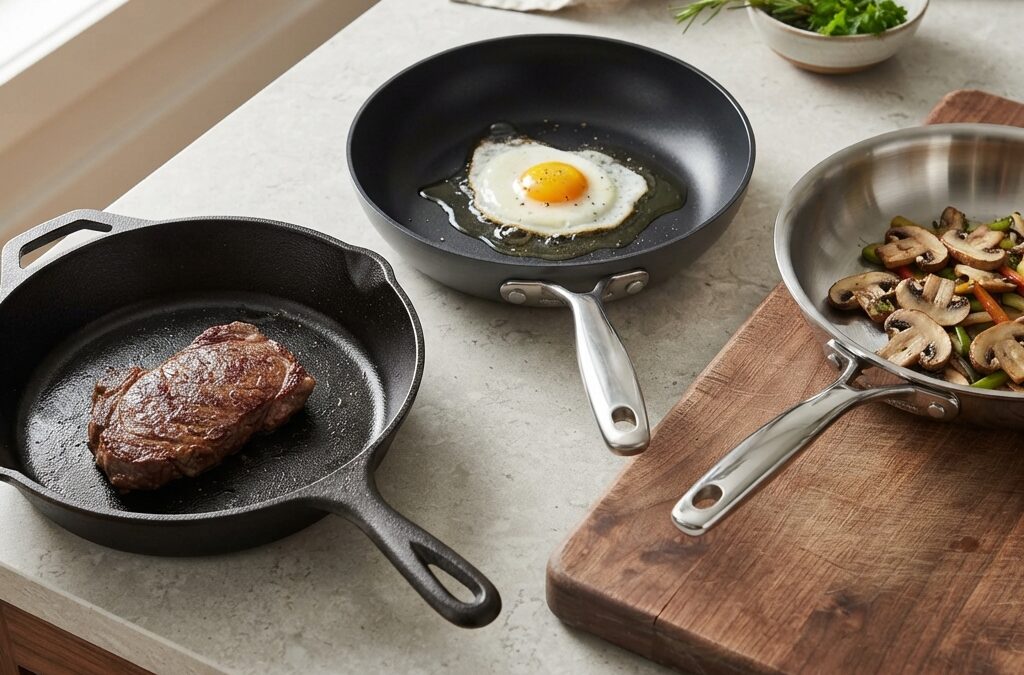 Cuál es la mejor sartén para cocina
